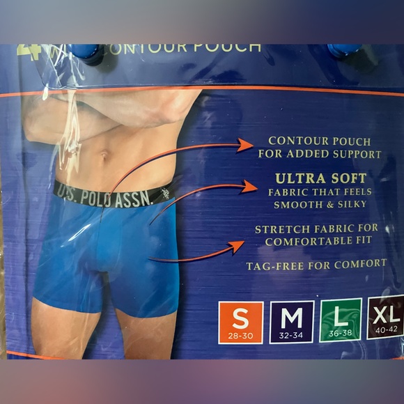 NEW!!! U.S. POLO ASSN. BOXER BRIEFS 4pk L - Picture 6 of 6